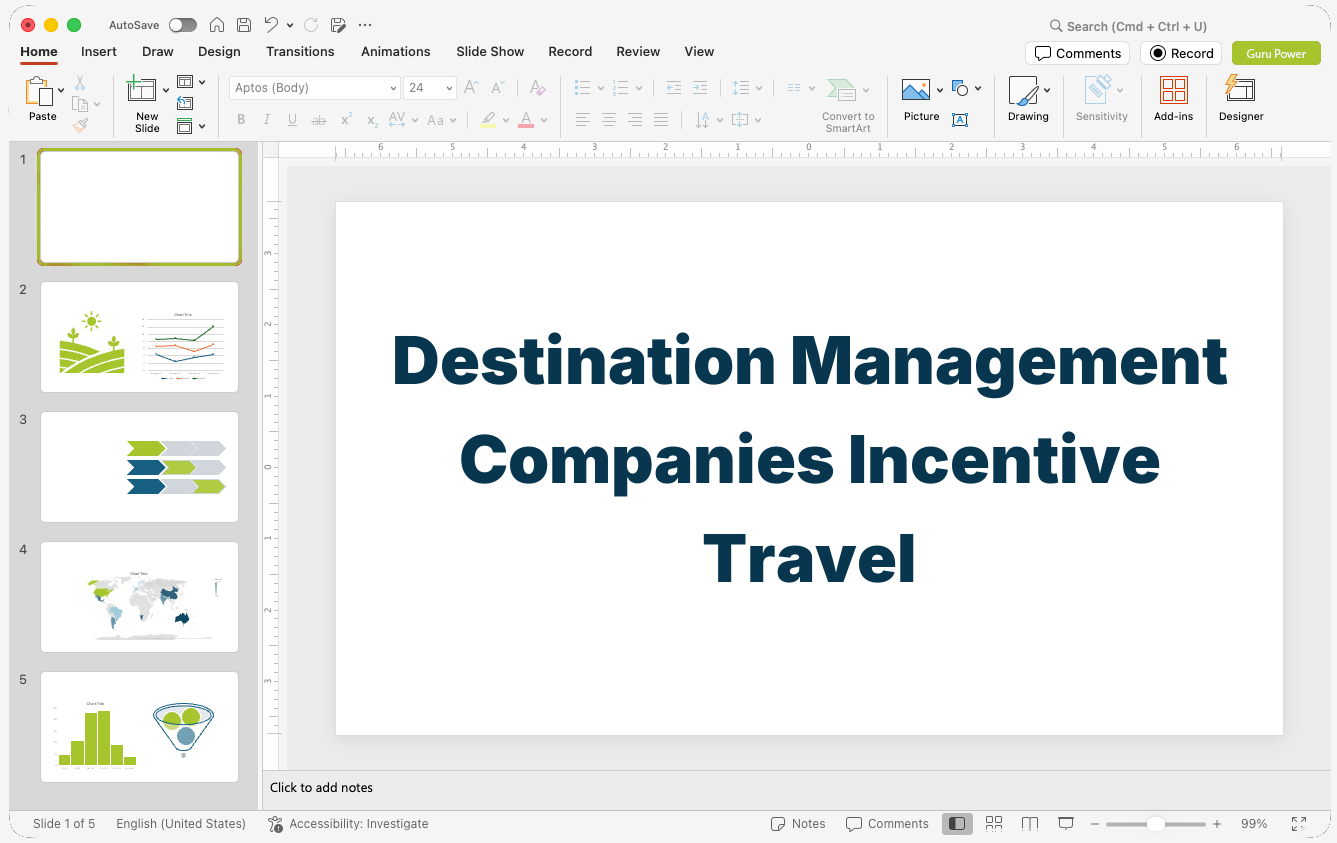 Destination Management Companies Incentive Travel Pitch-Deck