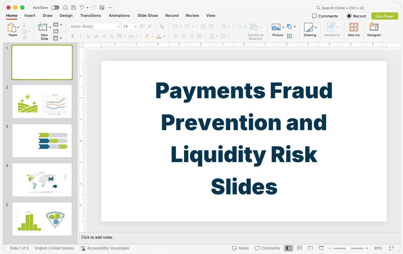 Payments Fraud Prevention and Liquidity Risk Slides