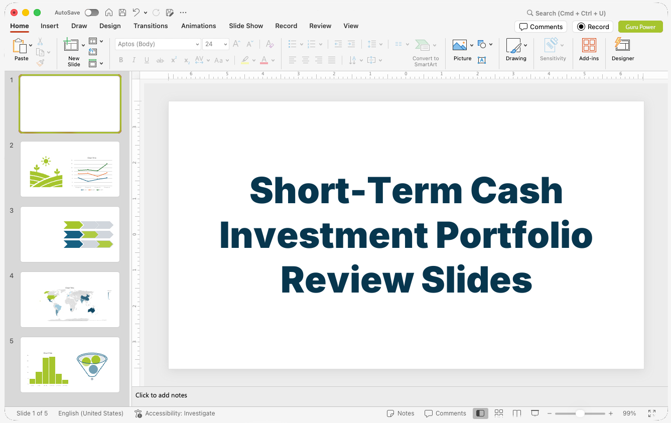 Short-Term Cash Investment Portfolio Review Slides