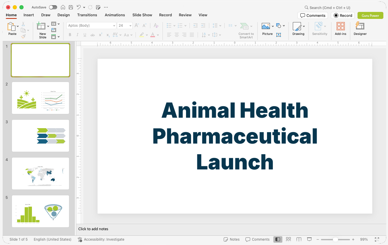 Animal Health Pharmaceutical Launch Presentation