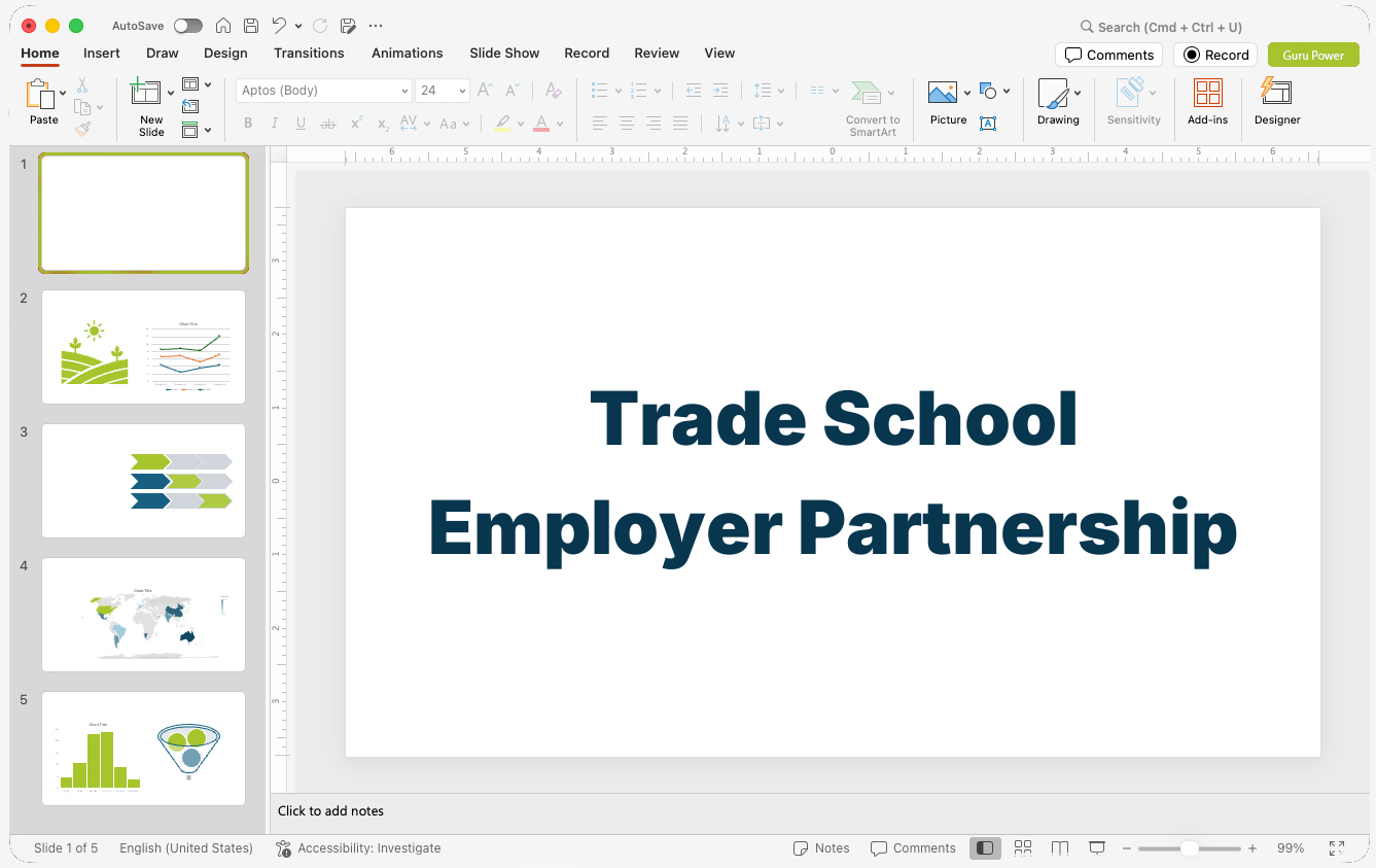 Trade School Employer Partnership Pitch-Deck