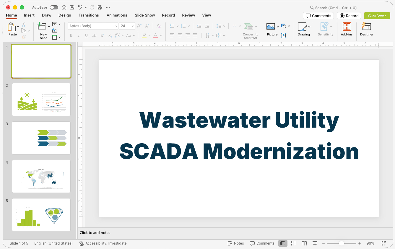 Wastewater Utility SCADA Modernization Presentation