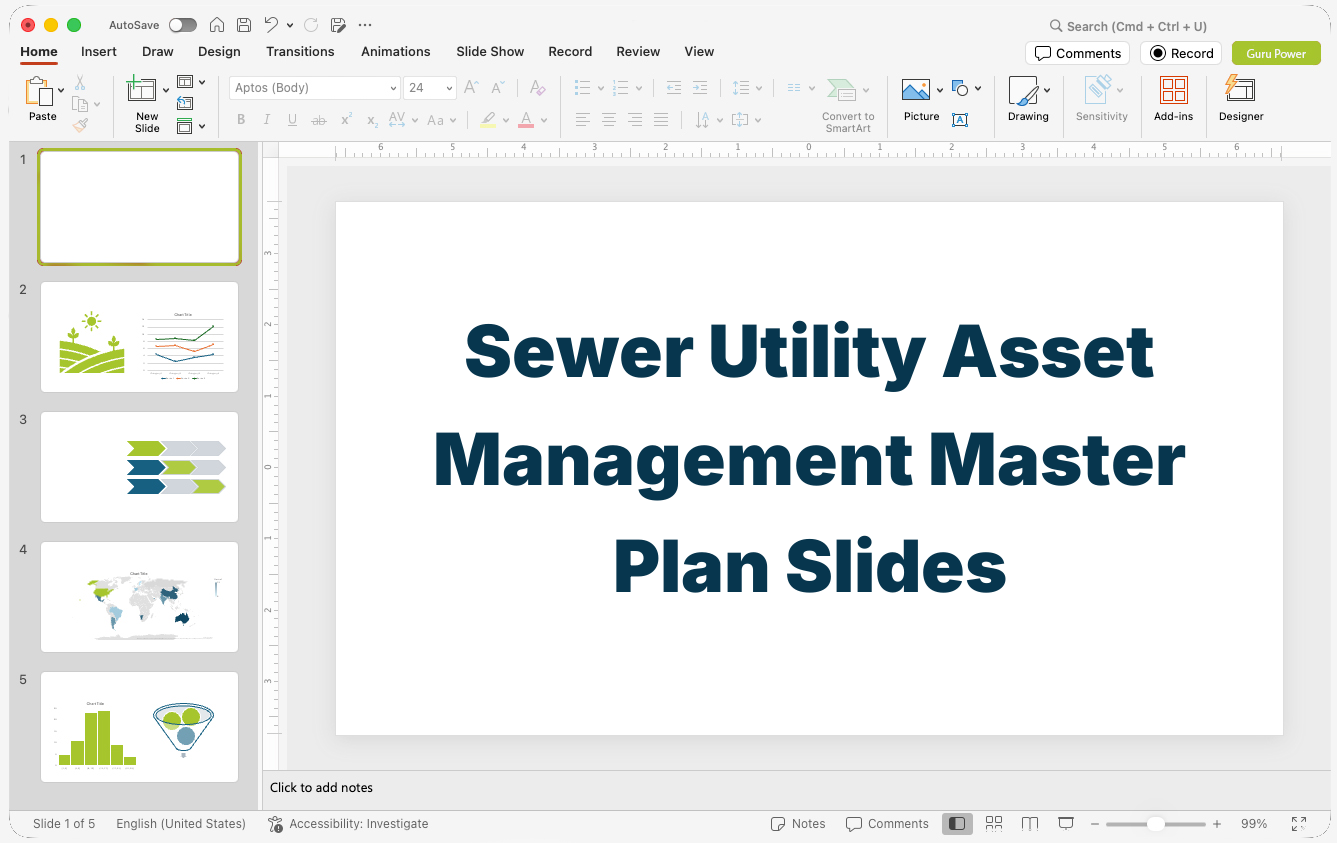 Sewer Utility Asset Management Master Plan Slides