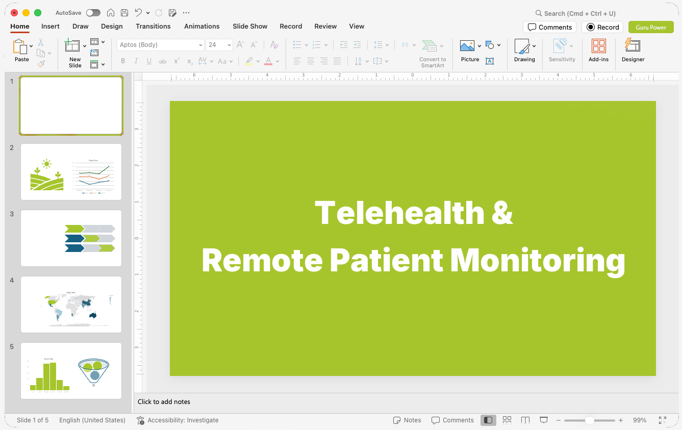 Telehealth & Remote Patient Monitoring Presentations